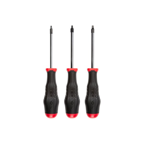 Square High-Torque Screwdriver Set, 3-Piece (S1-S3)